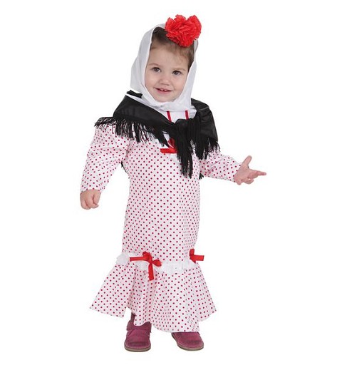 Vestido de Chulapa Coral...