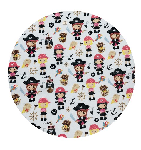 Funda Mascarilla Piratas