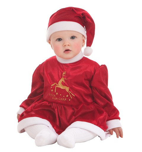 Traje Baby Noel Reni Bebés...