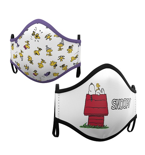 Set 2 Mascarillas Snoopy...