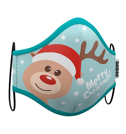 Mascarilla Reno Navideño...