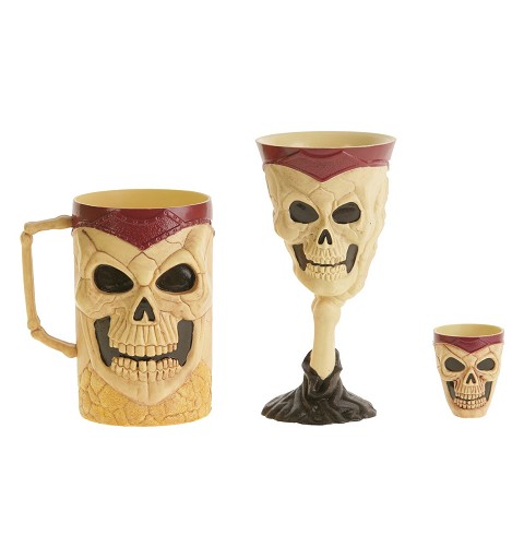 Copa Chupito Calavera  6 cm