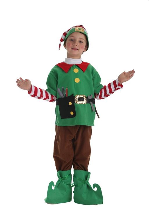 Disfraz Elfo Navideño para Niño