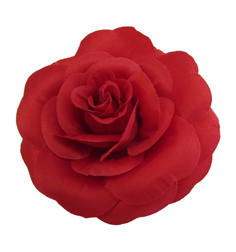 Rosa Roja Broche-Pinza