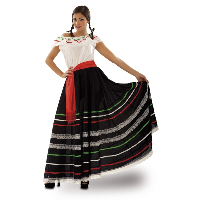 Disfraz de mexicana tequila mujer