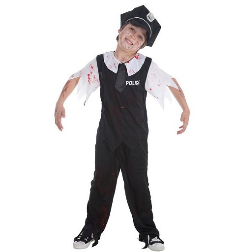 Disfraz Policia Zombie...