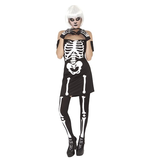 Disfraz de Miss Skeleton...