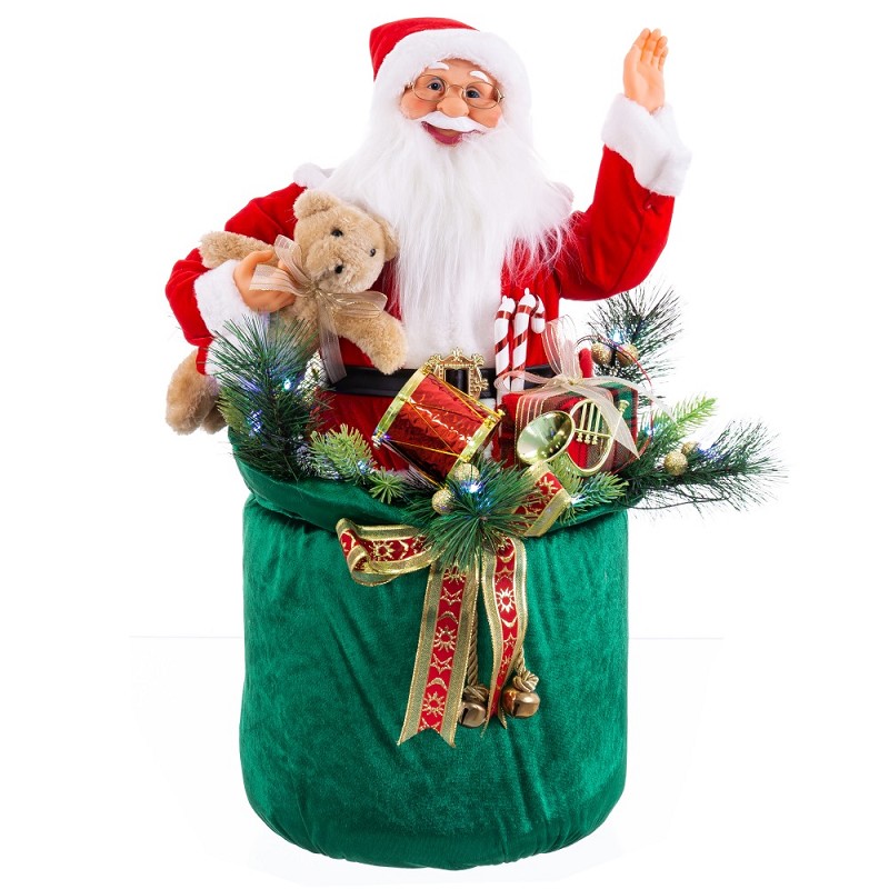 Manualidades MuÃ±eco Papa Noel Gigante Feliz Navidad Ecologica El