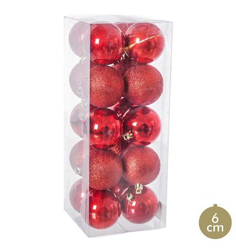 20 Bolas Navidad Perla...