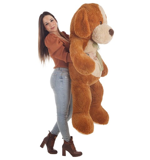 Perro Marron Jumbo 140 cm