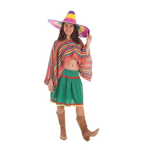 Disfraz mexicano hotsell para niña