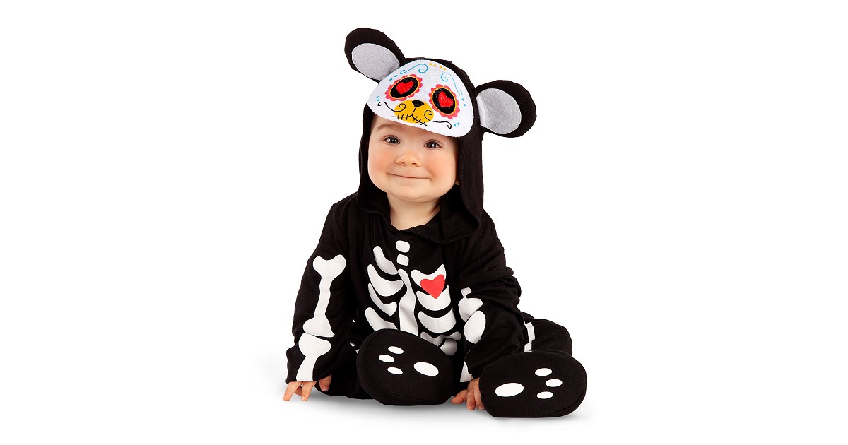 Disfraz de Osito Día de Los Muertos Bebé