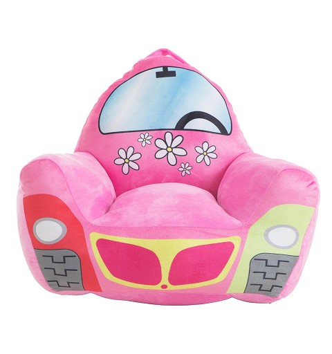 Sillon Coche Flower Rosa