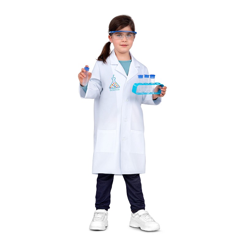 Disfraz de Científico/a para Niñas y Niños