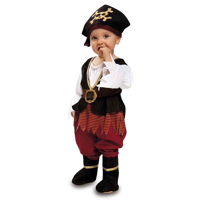 Disfraz para Bebés My Other Me Pirata 7-12 Meses (3 Piezas)