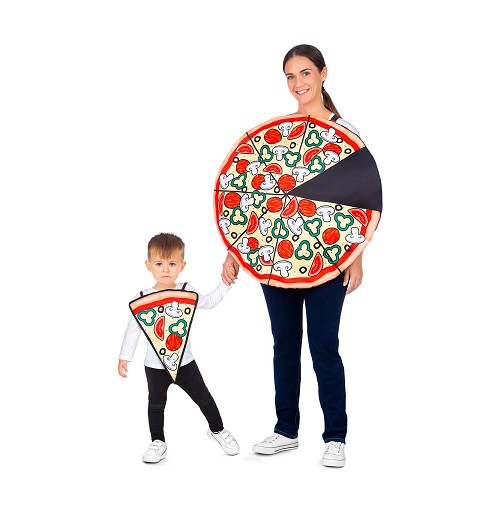 Disfraz de Pizza y Porción...