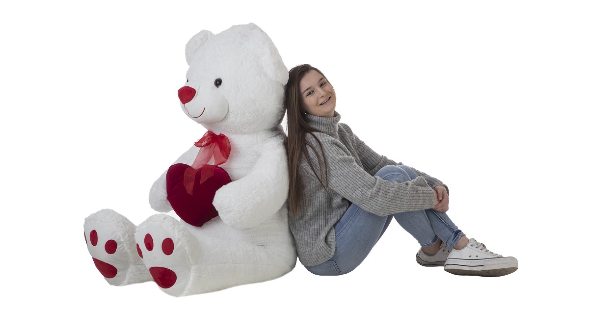 Oso Pretty con Corazón 140 cm