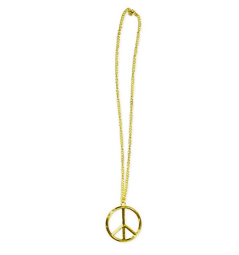 Collar Dorado Metal Hippie