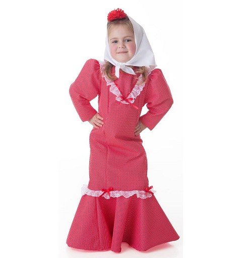 Vestido de Chulapa Roja San...