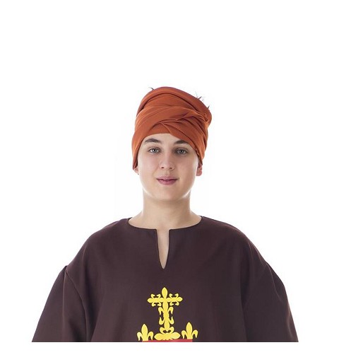Pañuelo Medieval Teja