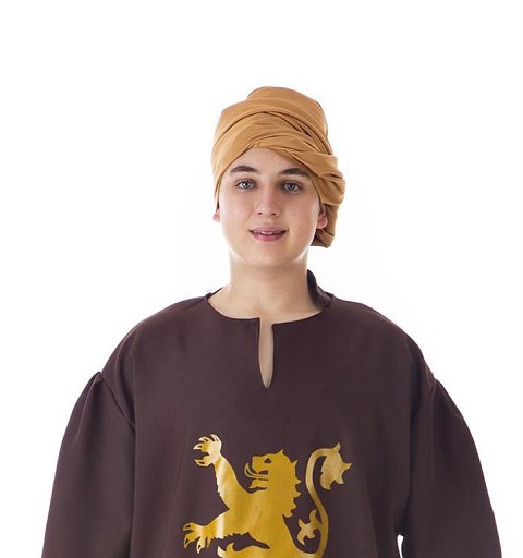 Pañuelo Medieval Cuero