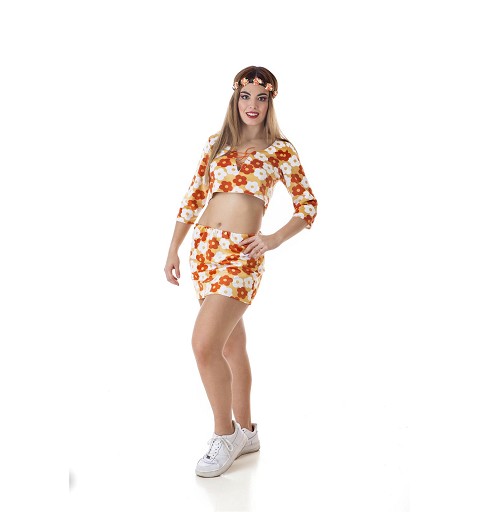Disfraz de Hippie Top y...