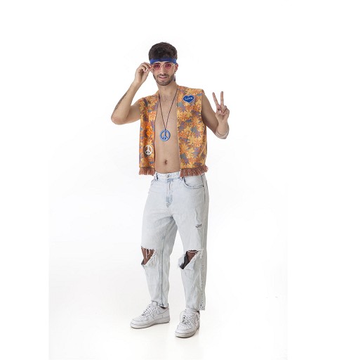 Disfraz de Hippie Chaleco...