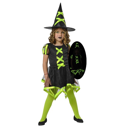 Disfraz de Bruja Cuca Neon...