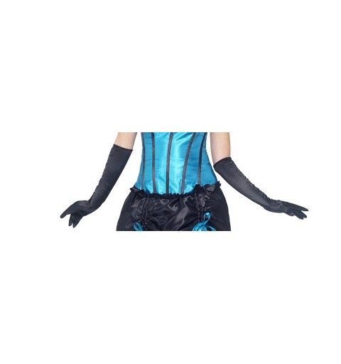 Guantes Largos Negros Adulto