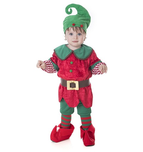 Disfraz de Elfo Navidad Bebé