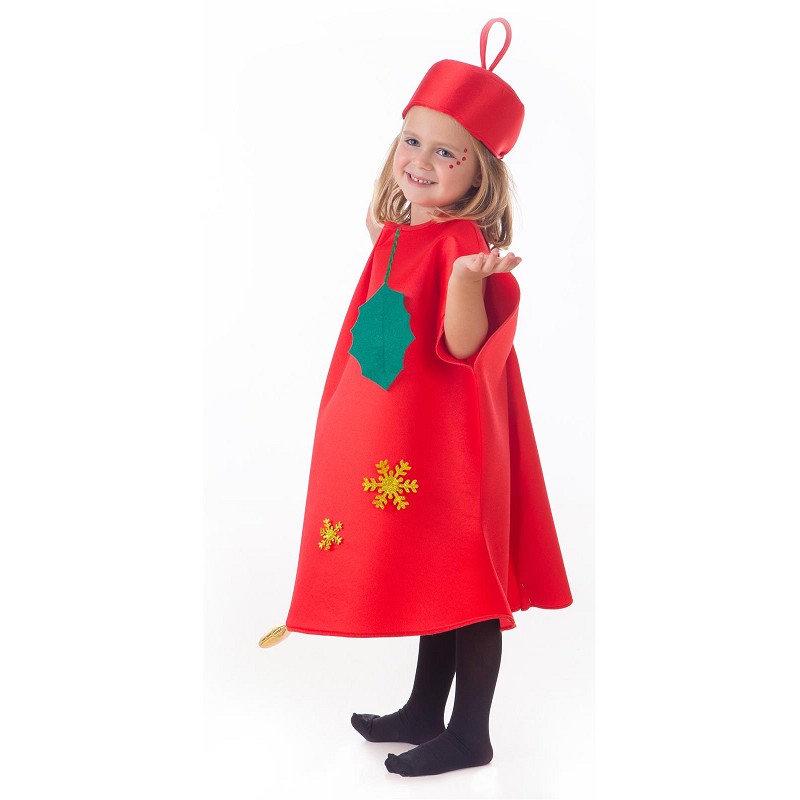 Disfraz Bola/Campana de Navidad Infantil