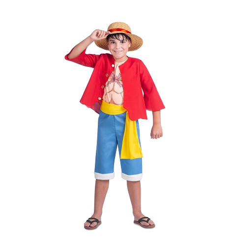 Disfraz de Luffy para Niños