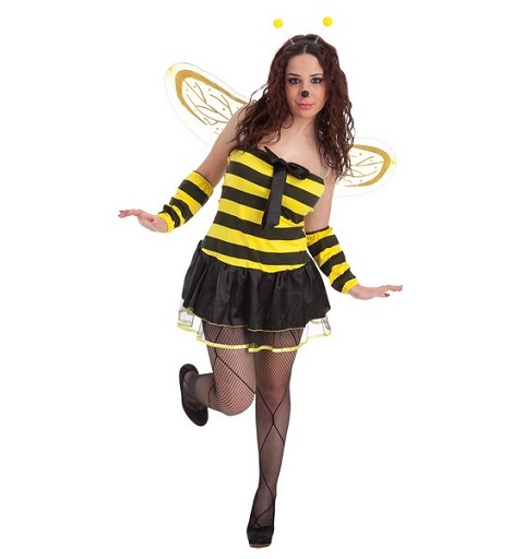 Magicoo Disfraz de abeja para niños y niñas, incluye mono con