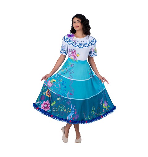 Disfraz de Colombiana Azul...