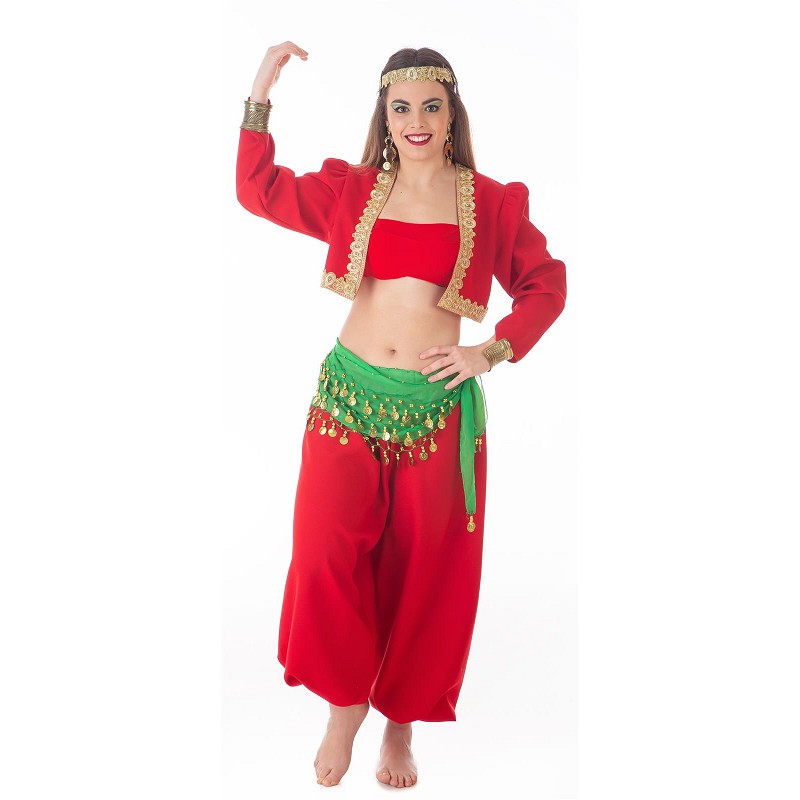 Danza árabe Disfraces De Odalisca Para Adultos Traje De Bailarina