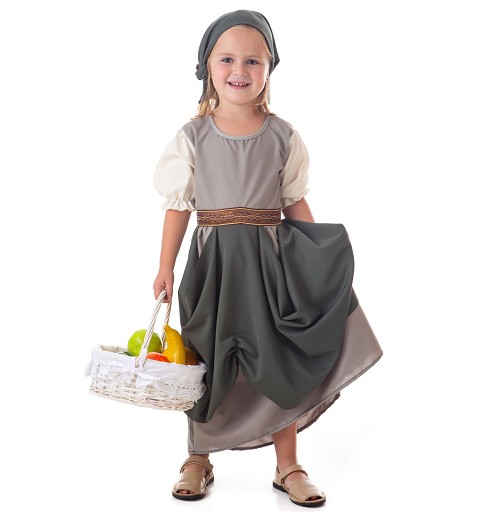 Vestido de Frutera Medieval...