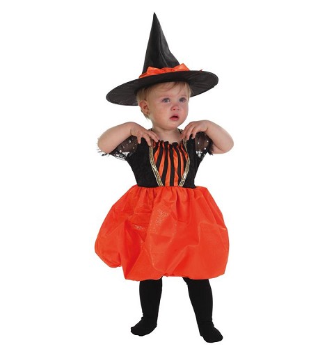Disfraz Bruja Calabaza Bebe...