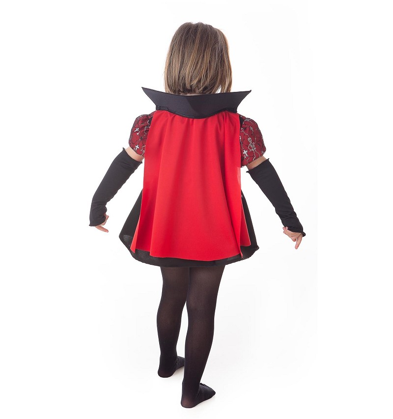 My Other Me Disfraz De Reina Vampira Infantil | Varias Tallas | Perfecto Para Halloween Y Fiestas De Disfraces