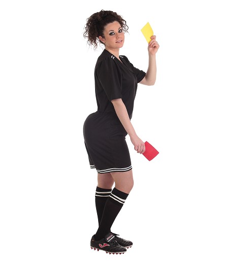 Disfraz de Arbitro Culo Mujer