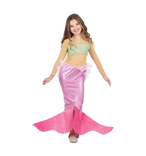 Disfraz de Sirena Cola Rosa...