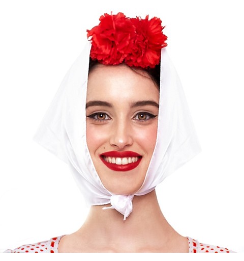 Pañuelo  Blanco  Adulto...