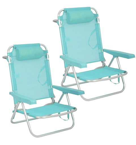Pack 2 Sillas de Playa Baja...