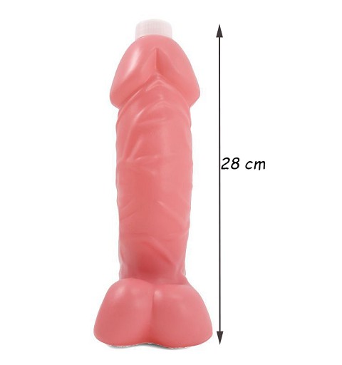 Botella Pene con pajita 28 cm