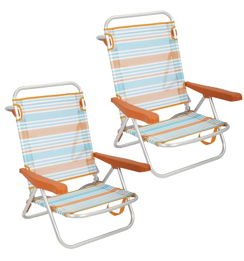 Pack 2 Sillas de Playa Baja...