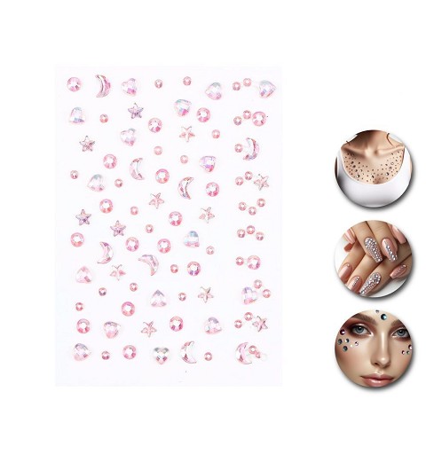 Sticker de Uñas/Cara/Cuerpo...