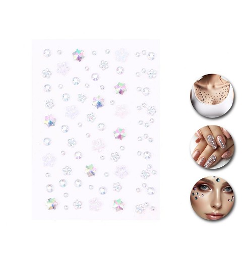 Sticker de Uñas/Cara/Cuerpo...