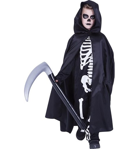 Capa de muerte para niño...