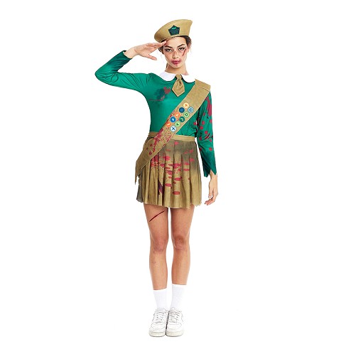 Disfraz de Scout Zombie Adulto