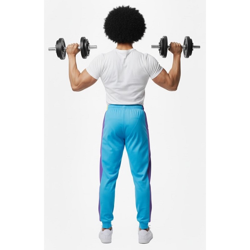 Disfraz De Gimnasta Gamer Para Hombre – Participante Nº 457 Con Chaqueta Y Pantalones, Ideal Para Carnaval