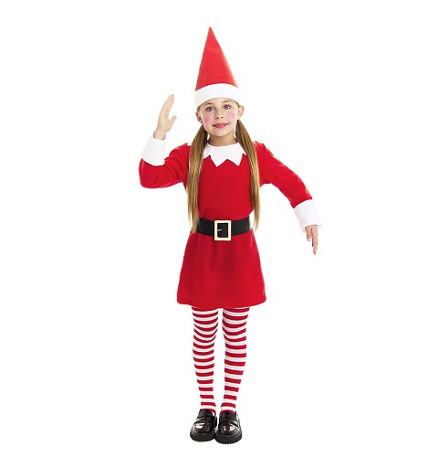 Disfraz de Elfa Roja Polar...